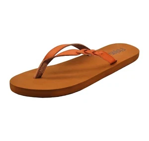Flojos Serenity Kunstleder geflochten Flip-Flop Sandale 1947 Damenschuhe Größe 7 - Bild 1 von 6