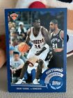 NBA 2002-03 Topps Denver Nuggets Antonio McDyess guarded by Tim Duncan