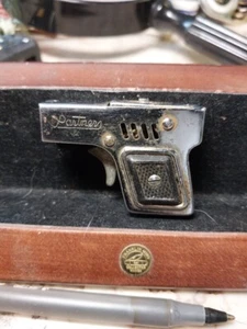 1950’s “Partner” Pistol Cigarette Lighter Black Grips Japan Untested M12 - Picture 1 of 8