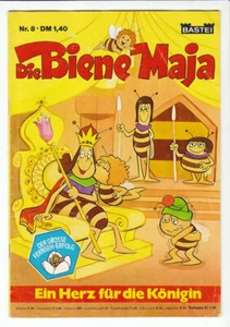 Die Biene Maya 1976 n. 8 vecchio quaderno originale in buone condizioni! - Foto 1 di 5