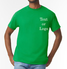Custom Printed T Shirt Light Cotton Personalised Work Wear Business Brand Unisex