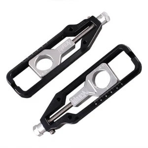 For BMW S1000R S1000RR 2009-2013 Rear Axle Chain Adjusters Tensioner with Spools - Picture 1 of 6