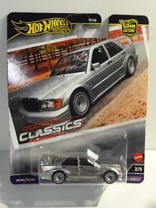 HOT WHEELS PREMIUM - MODERN CLASSICS - 1990 MERCEDES-BENZ 190 E 2.5-16 EVOLUTION - Picture 1 of 2