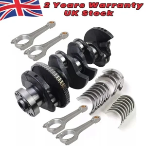 11217516040 Crankshaft & Connecting Rods & Bearing Set For BMW N42 N43 N46 2.0L - Picture 1 of 19