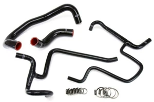Kit de manguera de calentador de radiador de silicona negra HPS refrigerante FABRICANTE DE EQUIPOS ORIGINALES de repuesto 57-1327-NEGRO - Imagen 1 de 2