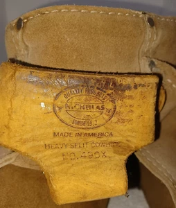 Nicholas Carpenter Werkzeuggürtel & Tasche 490X plus schweres gespaltenes Rindsleder BITTE LESEN - Bild 1 von 8