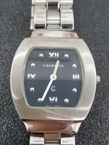 Philippe Charriol Azurt Stainless Steel Quartz Analog Watch Women Jp Used Mint - Picture 1 of 24