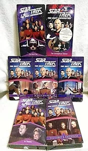 Vintage VHS Star Trek Next Generation Collection 1988-91, 7 Tape Set - Imagen 1 de 1
