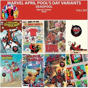 Marvel April Pool's Day Variants (2025) Marvel Comics Deadpool FULL SET - Picture 1 of 2