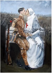 ' First / Last Kiss ~ Poperinghe' Ltd Ed handsigniert direkt vom Künstler! - Bild 1 von 1