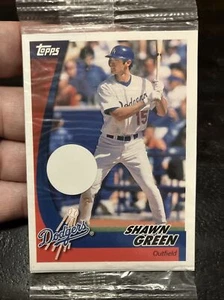 MLB OUTFIELDER SHAWN GREEN CARD OF DODGERS IN 2001 Packaged With Bobby Higginson - Picture 1 of 2