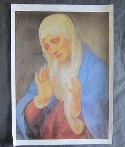 Our Lady of Sorrows - La Dolorosa - Tiziano Vecellio - Muséo del Prado MADRID - Picture 1 of 3