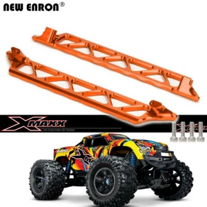 2Pcs Aluminum Nerf bars Side Trail Bar 7723 For RC 1/5 TRAXXAS X-Maxx Xmaxx 6/8S - Picture 1 of 32