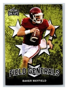 2018 Leaf Draft RC Baker Mayfield Oklahoma Sooners Browns #1 - Picture 1 of 2
