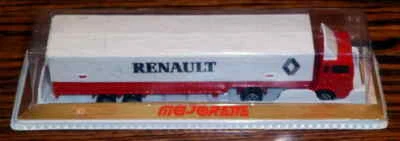 De colección Majorette Die Cast Metal Renault Semi Bache Tractor-Remolque #367 - Nuevo Foto 1 de 4