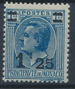 Briefmarke Monaco 109 ** postfrisch ohne Scharnier - Bild 1 von 1