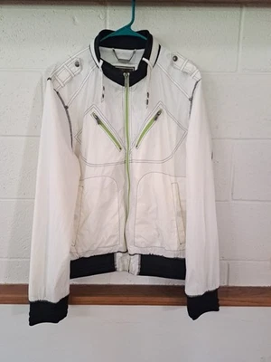 Abrigo Chaqueta Ligero Guess Nylon Estilo Duncan Rompevientos Talla XL Foto 1 de 4