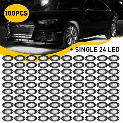 Luz indicadora ámbar secuencial 39-41 mm señal de giro montada en LED para horquilla de motocicleta Foto 1 de 4