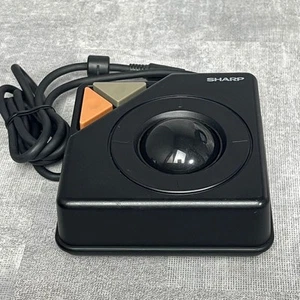 SHARP X68000 Original Track Ball Mouse CZ-8NT1 Tested Free Shipping 1592-1 - Picture 1 of 7