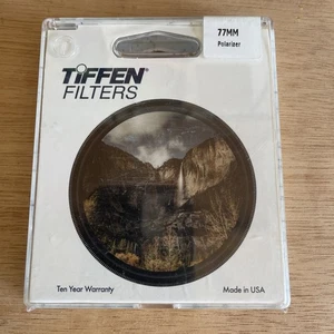 Tiffen 77mm SR Polariser Filter Ten Year Warranty Made In USA - Picture 1 of 11