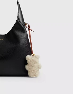 Оригинальный тренер медведь пухлая сумка подвеска стриженный мех и перчаточный - Изображение 1 из 2