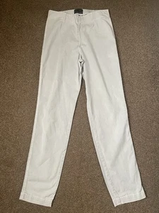 OSKA Size 1 (UK 8) Stretch Cotton Canvas Jeggings Bone W26-28 L30 - Picture 1 of 7