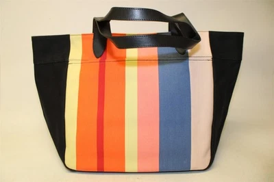 Bolso de Mano Banana Republic NUEVO de Lona Azul Multi $108 para Mujer 425106 Foto 1 de 4