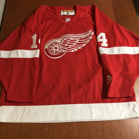 Koho Brendan Shanahan Detroit Red Wings NHL Hockey Jersey Vintage Red Adult XXL Cover