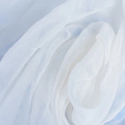 Wide Off White 100% Cotton Gauze Mesh Fabric Cheese Cloth Butter Muslin Soft DIY - Image 1 of 4