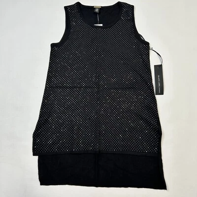 Свитер Chicos Black Label Heat Set Bling Tank размер 00 XS - Изображение 1 из 4