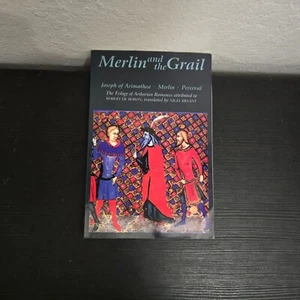 Merlin and the Grail: Joseph of Arimathea, Merlin, Perceval: The Trilogy... PB - Picture 1 of 9