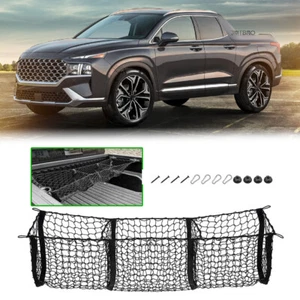Para Hyundai Santa Cruz 2022-2024 maletero 3 bolsillos red de carga sobre estilo - Imagen 1 de 14