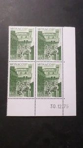 COIN DATE' MONACO 1976, timbre PREOBLITERE' 39, TOUR HORLOGE, neuf**, MNH - Photo 1/1