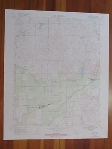 Linden California 1972 original vintage del USGS mapa de ratón - Imagen 1 de 1