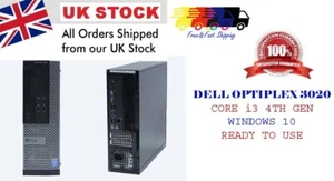 Dell Optiplex 3020 Computer SFF Intel Core i3 4th 8GB RAM 120GB SSD or 500GB HDD - Picture 1 of 5