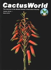 CactusWorld Vol. 36 No. 1-4 & Index - Picture 1 of 4
