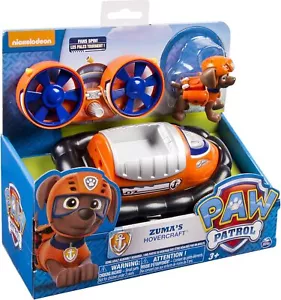 Paw Patrol Zuma’s Hovercraft Toy Vehicle with Collectible Action Zuma - Picture 1 of 5