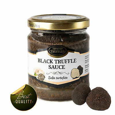 Black Truffle Sauce Tartufata Gourmet Mushroom For Pasta, Meat, Spaghetti 170g • 38.49$