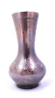 Nickel Plated Brass Hand Etched Art India Mini Vase