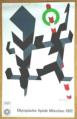 ALLAN D'ARCANGELO top signed Original Edition OLYMPISCHE SPIELE MÜNCHEN 1972 !!! - Bild 1 von 3