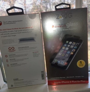 ZAGG InvisibleShield Glass HD Screen Protector For iPhone 6 Plus iPhone 6s Plus - Picture 1 of 1