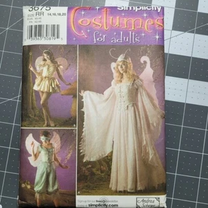 Simplicity 3675 Fairy Pixie RR 14, 16, 18, 20 Costume Pattern - Picture 1 of 2