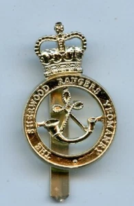 The Sherwood Rangers Yeomanry Cap Badge - Foto 1 di 2