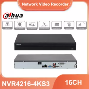 Detección de rostros Dahua Original 16CH NO-POE NVR4216-4KS3 2SATA SMD+ 12 MP 16 canales - Imagen 1 de 5