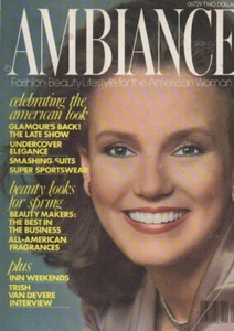 Vintage Women Fashion AMBIANCE Magazine April 1979 TRISH VAN DEVERE Cover - Picture 1 of 1