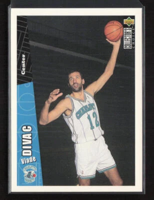 1996-97 Collector's Choice #214 Vlade Divac Charlotte Hornets - Image 1 of 2