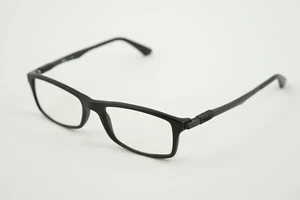 RB 7017 5196 54-17-145 Ray-Ban Matte Black Eyeglasses Frames - Picture 1 of 8