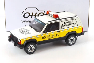 Jeep Cherokee Renault Assistance White Yellow 1989 Ottomobile OT939 1:18 - Image 1 of 4