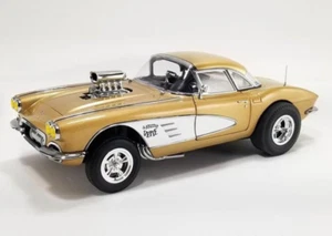 1:18 Scale 1961 Chevrolet Corvette Gasser – Rat Fink’s The Fugitive Vette - Picture 1 of 2