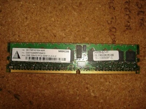1GB Infineon/LEI S517M7A2YBA-50R PC2-3200 CL3 Registered ECC DDR2-400 240p DIMM - Picture 1 of 1